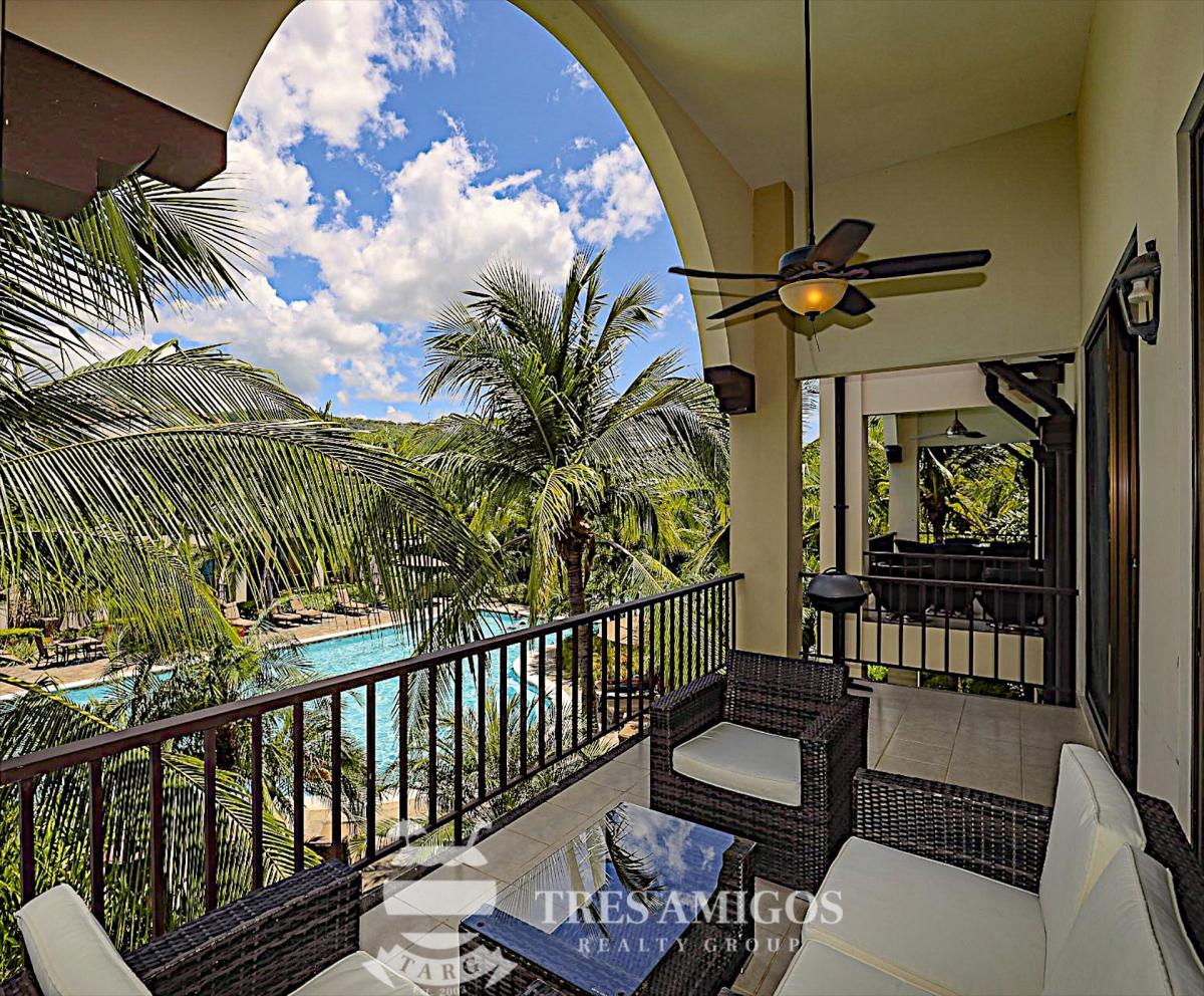 Condo at Pacifico overlooking one of the pools